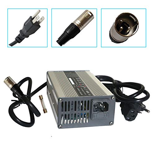 24V 8A Battery Charger with XLR Connector for Jazzy 1450, invacare tdx 3