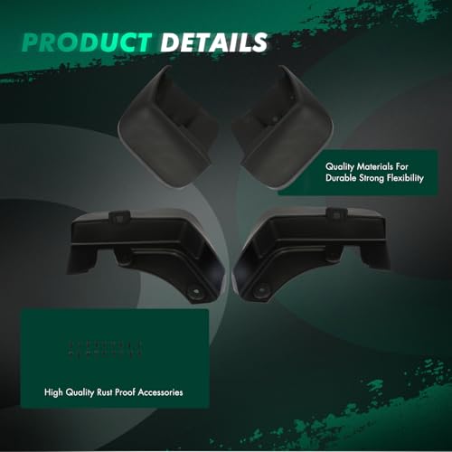 Image of SCITOO Mud Flaps Fit for Subaru Forester 2008-2013