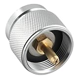 Caractéristiques techniques : l'adaptateur est fabriqué en alliage d'aluminium et en cuivre, mesure 30 x 26 mm et ne pèse que 35 g. Un adaptateur est inclus dans la livraison.