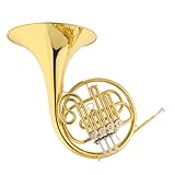 Vier-Tasten-Einreihiges Französisches Horn Messinginstrument