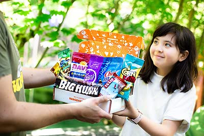 MEGA MAN HANGRY KIT - Gift for Men - College Care Package - Full Of What Men Crave - Nuts, Meat, Protein, and All Other Types of Snacks (22 Items)