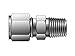 Parker Instrumentation Tube Fitting - Straight Thermocouple Connector for use with Inch Tubing