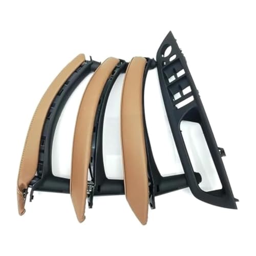 Ԃ̎hAnh p X5 X6 E70 E71 E72 2007-2014 RHD EhCo[CeAhAA[Xgvnh(Rhd Brown 7pcs)