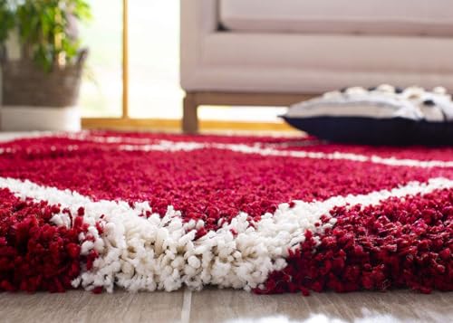 Image of HandmadeSHAGGY Pure Microfiber Smooth & Anti-Skid Carpets for Bedroom & Living Room, 2 inch Thickness Size- 3X5 Feet