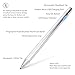 BoxWave Stylus Pen Compatible with Huawei MateBook X Pro - AccuPoint Active Stylus, Electronic Stylus with Ultra Fine Tip - Metallic Silver