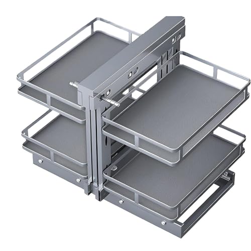Organizador de almacenamiento de cocina de esquina ciega con diseño duradero 2