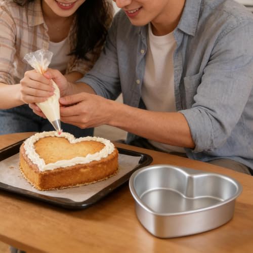 Moldes de aluminio antiadherentes para tartas sin roturas al desmoldar 3