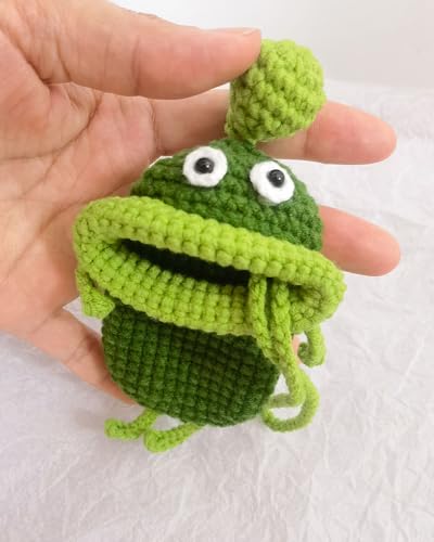 Crochet Cute Car Key Bag Case Portable Key Pouch for Car Keys, Personalized Unique Pull Out Key Bag2