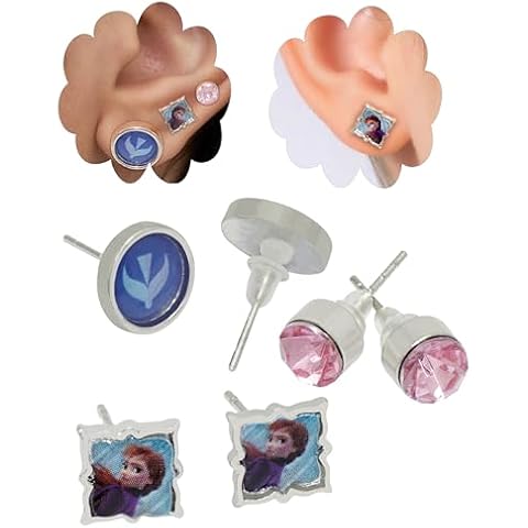 Frozen II Anna Earrings Charm Jewelry Set Cover