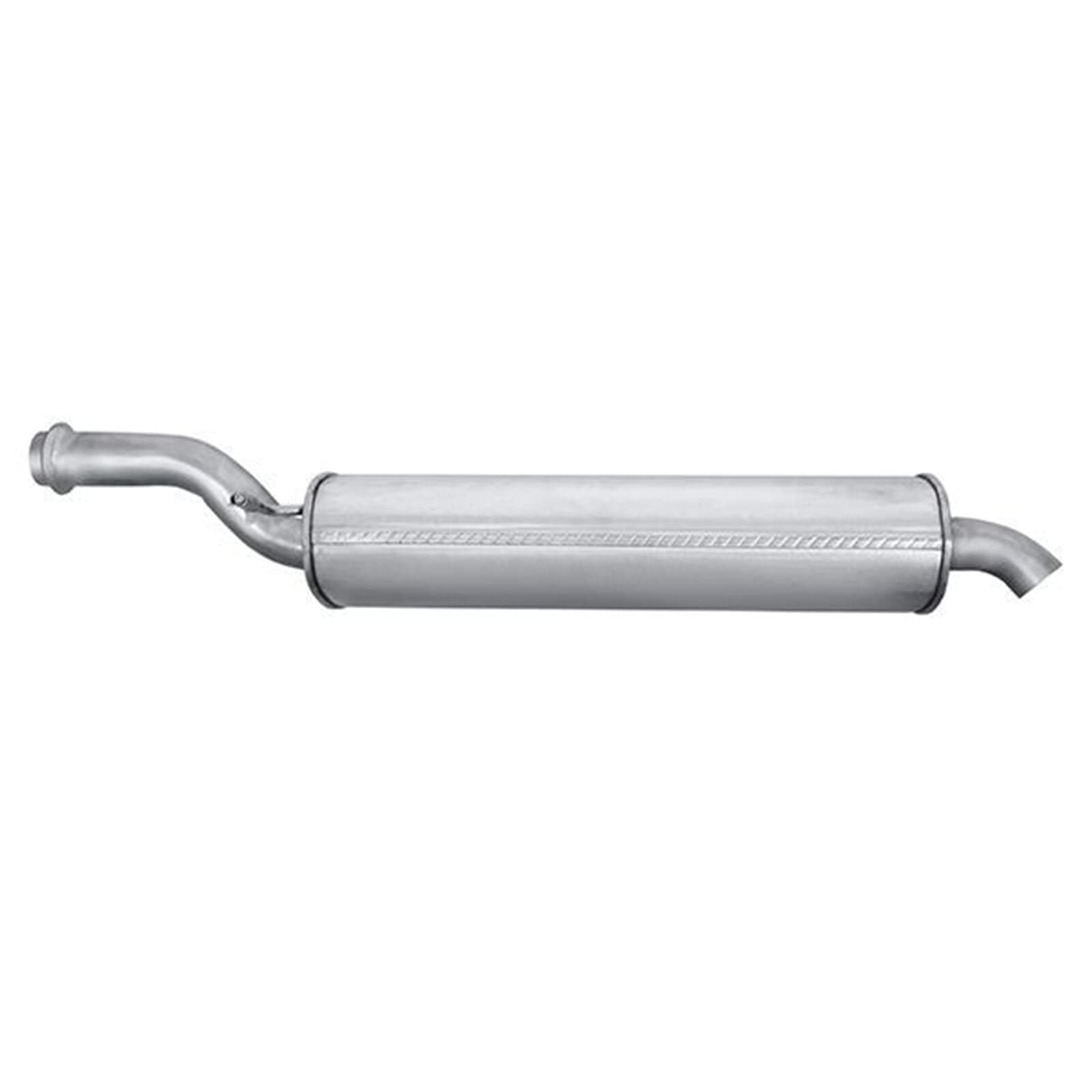 HELLA 8LD 366 027-151 Tłumik końcowy - Easy2Fit® Kit - z tyłu - jednoczęściowy - Komplet z elementami do montażu