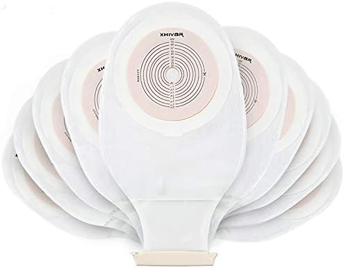 Premium Medicals - Bolsa drenable, bolsas de colostomía de una pieza cortadas para adaptarse a 0.787-2.756 in (34"-2 34")