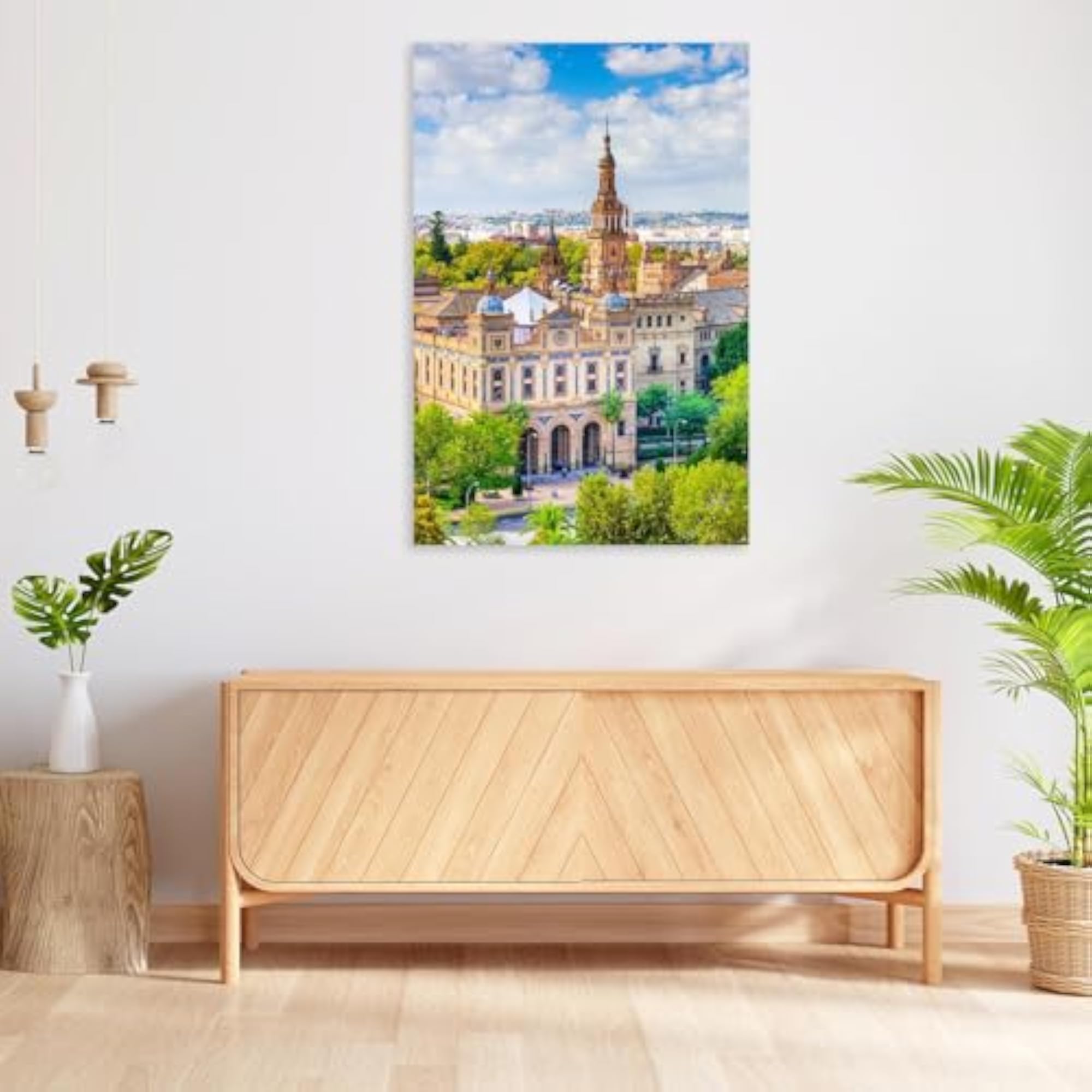 Seville, Spain Cityscape Wall Sticker