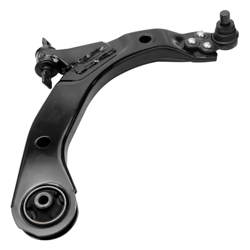 Image of Detroit Axle - 8pc Front End Kit for Chevy HHR Cobalt Saturn Ion Pontiac G5 Pursuit, 2 Lower Control Arms w /Ball Joint 2 Outer Tie Rods 2 Inner Tie Rods 2 Boots Replacement