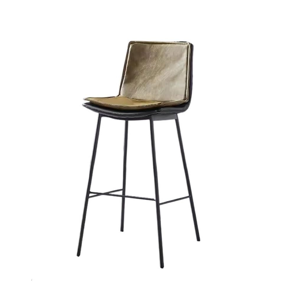 EINES Home Bar Furniture Simple And Stylish Home Industrial Style Bar Stool Bar Iron High Bar Stool Counter Barstool