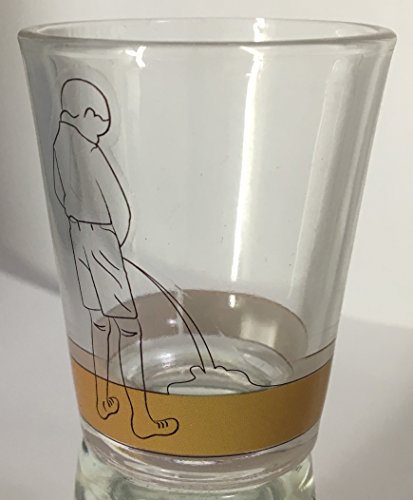Shot Glass Funny - Pee Boy full wrap printing