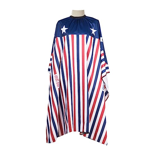 DOITOOL Grembiule da Parrucchiere per Tagliare i Chioma Wai, Mantello per Acconciature Professionali e Casalinghe, Protezione Abiti per Salone e Styling Chioma