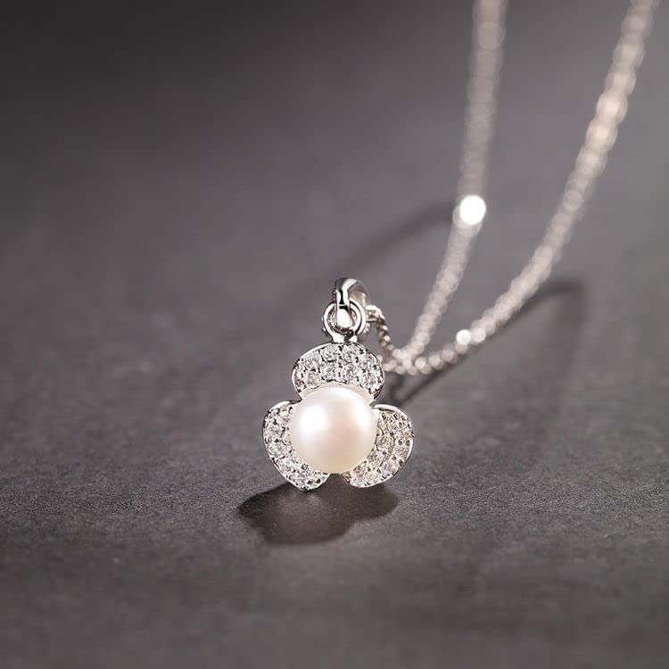Collier en argent s925 idéal pour offrir une perle d'eau douce - 6