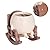 UMESONG Smily Face Planter Pot Cute Resin Flower Head Planter