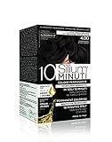 silium 10 minuti colorazione permanente per capelli, castano intenso 4.0-183 gr