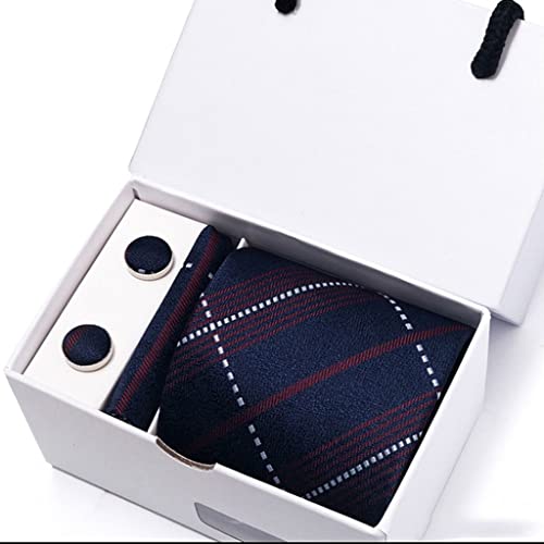 Set de corbata formal de seda para hombre miniatura 1