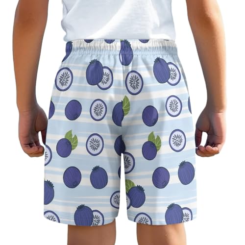 Boys Hawaiian Shorts for Kids Beach Pants with Pockets for Children2