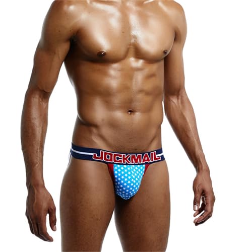 Mens Jockstrap for Men Underwear Mesh Breathable Athletic Supporter Thong G-String For Gym, Training, Running3