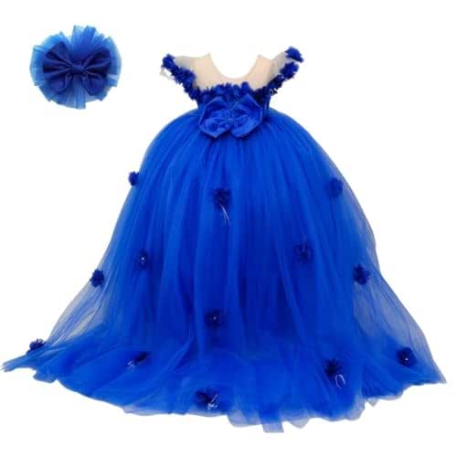 Rebecca Flower Dress Blush Luxurious Lilac Satin