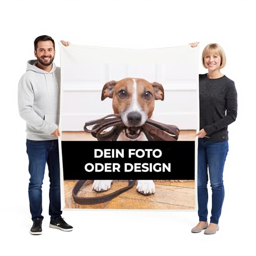 Cimpress Personalisierte Decke selbst gestalten, Fotodecke aus...