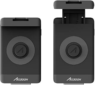 Accsoon UIT02-1 SeeMo HDMI to USB C Video Capture Adapter for iPhone and Supports 1080P 60FPS Video & Real-Time Monitoring/Streaming/Recording OS 12.0 for Later iPhone Adjustable Black