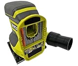 Sander Vacuum Adapter for Ryobi ONE+ 18-Volt Cordless Sanders PCL406 5" Orbital Random and PCL401 Quarter Sheet Sanders - Shop Vac Attachment for Dust Collection (1-1/4") by 1058 Designs