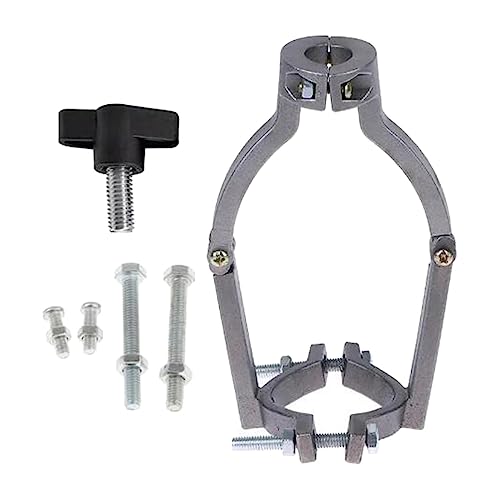 Generic Square Tenon Machine Converter, Location Tool, Clamp Diameter 38mm~55mm, Bench Drill Press Converter Joint Mortiser Bit for, full set
