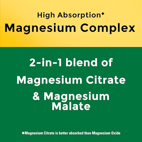 Nature Made High Absorption Magnesium Complex Soft Chews, 40 Count | Supplement for Muscle, Heart, Bone Support, Magnesium Citrate & Malate Blend 250 mg per serving, Vegetarian, 20 Day Supply - image 3
