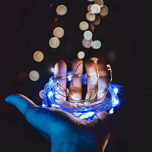 6pcs pequena corda de corda de presente de presente decoração de luz de decoração de natal