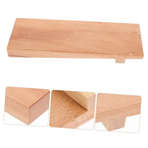 Plato de sushi de madera beige para servir sashimi miniatura 6