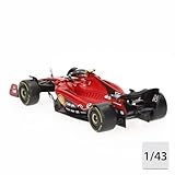 Bburago Formula 1 F1 FERRARI SF-23 Race Car (Sainz) - 1:43 Scale - Incredibly Detailed Die-Cast Replica Collectible Model Vehicle, Red/Black - Image 2