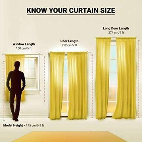 Image of Polyester 3D Frozen Digital Printed Beautiful Color Pencil Cartoon Solid Door Curtains for Kids (4x7 ft, Multicolour) 1 Piece, Eyelet
