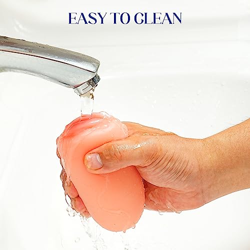 Image of Male Masturbator Egg, Lilecemie Portable Pleasure Pocket Pussy Stroker with 3D Realistic Mouth for Oral Sex,Ultra Soft Stretchy Male Masturbators Cup,Blowjob Adult Male Sex Toys for Men Pleasure