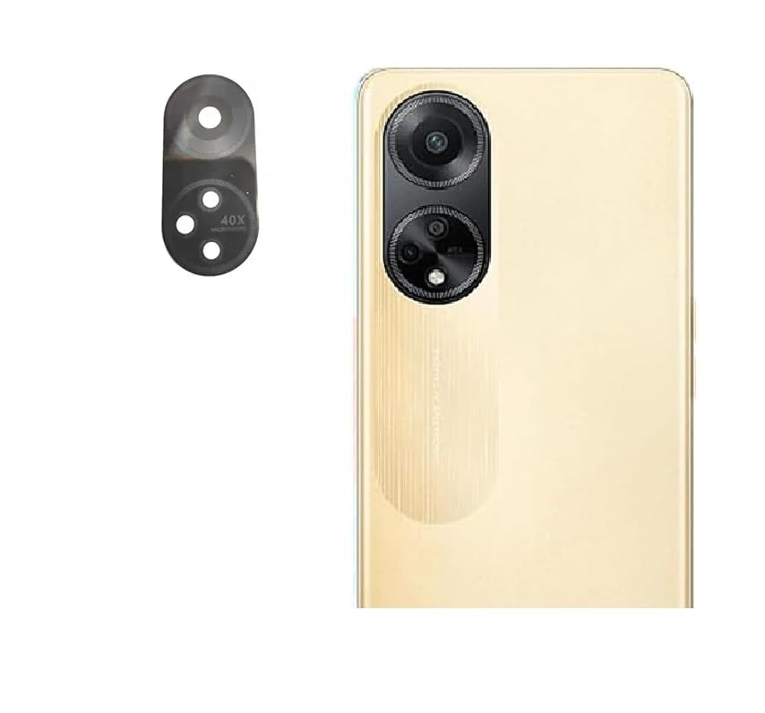 Image of Back Rear Camera Glass Lens Replacement Part for - Oppo F23 5G