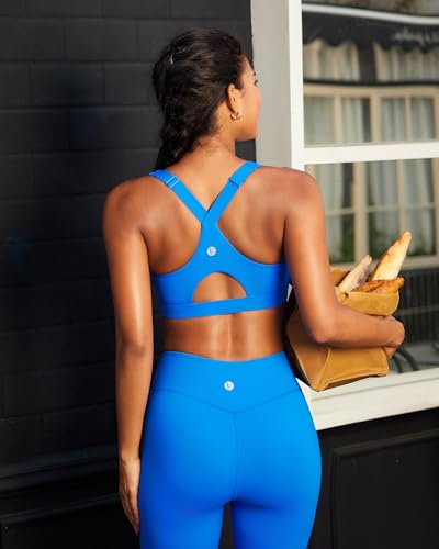 Image of RUNNING GIRL High Impact Sports Bras for Women, High Support Running Adjustable Workout Sports Bras with Sewn in Pads