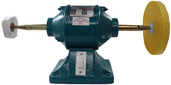 Johnson Polisher Motor Buff Machine | Professional 0.12 HP Polisher Motor Buff Machine for Exquisite Gold and Silver Jewelry Polishing