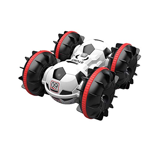 Preisvergleich Produktbild Spielzeug elektrische drahtlose Fernbedienung Hochgeschwindigkeitsauto Fußball Wasserstraße Amphibienfernbedienung Auto Allrad-Ladegerät Doppelseitige 360-Grad-Drehung RC-Fahrzeug Stunt-Auto