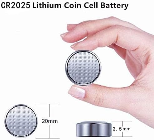 Miniatura 3 de Nightkonic 10 - baterías 2025 de la moneda 2025 de la celda de botón de litio de la batería 3v CR2025