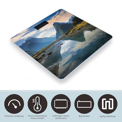 Báscula Digital de Baño Fiordland National Park 26x26 cm miniatura 3