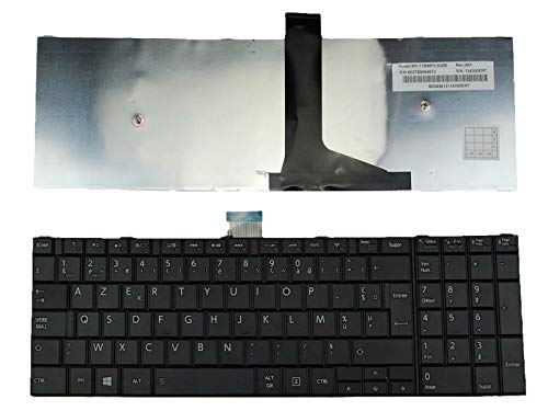 Clavier Français AZERTY pour Toshiba Satellite C55 Résout Problème Saisie Portable