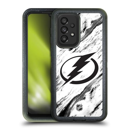 Coque NHL Tampa Bay Lightning pour Galaxy A33 5G Head Case Designs antichoc marbre
