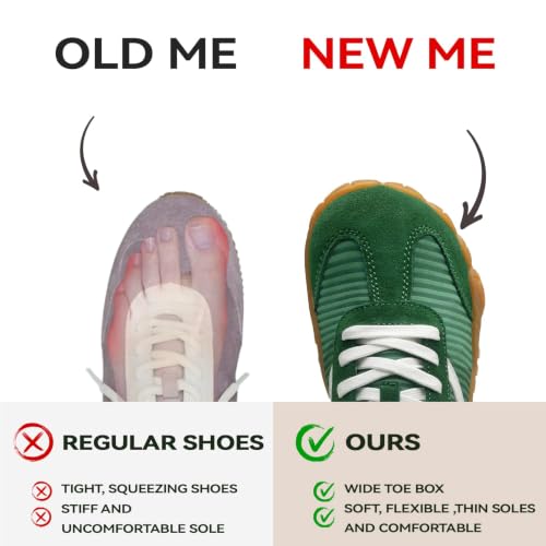 Image of Barefoot Shoes Women Casual Sneakers,Wide Toe Box Shoe Women Zero Drop Shoe