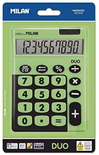 Milan – Calculator, 10 Digits Green