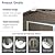 ALAULM 8'x6' Outdoor Storage Shed Outdoor Galvanized Metal Tool Shed with Vents & Sliding Door, Waterproof Garden Shed for Patio,Lawn,Backyard to Store Bikes,Tools-Brown