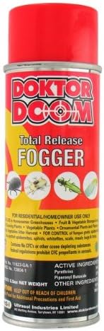 Doktor Doom Spider Mite Fogger, Indoor, 5.5-oz.
