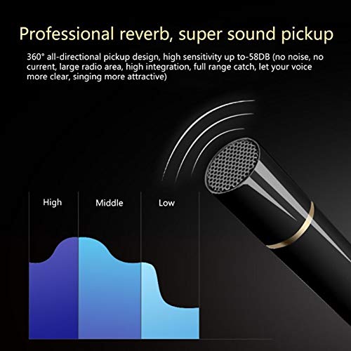 Wsloftygyd G22 3.5Mm Adjustable Studio Audio Recording Microphone Pc Desktop Computer Mic Network Stand Mini Microphone White #TOP5